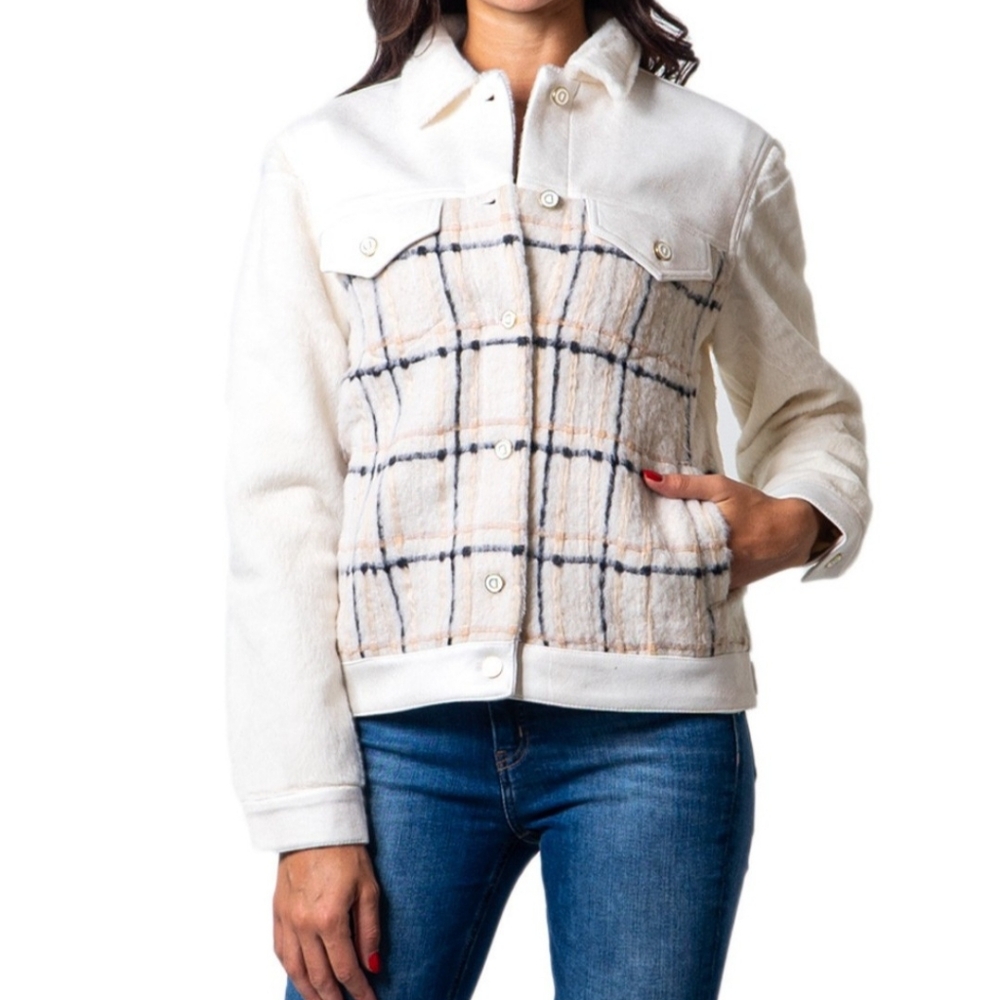 Desigual trucker jacket.